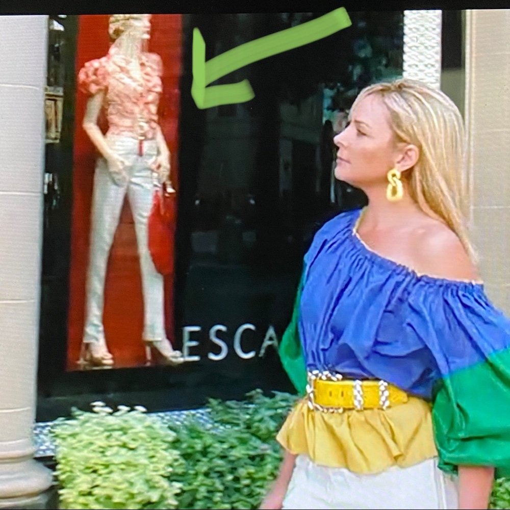 Sex and the City Featured Escada Silk Blouse
